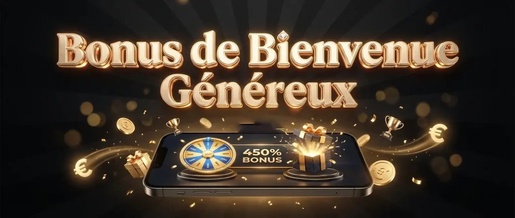 Le Généreux Bonus de Bienvenue